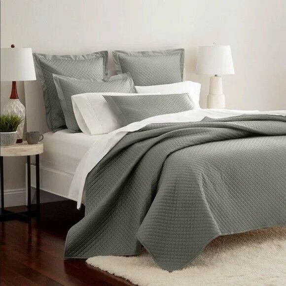 Charter Club Damask Quilted Cotton 3 Pc.Coverlet King